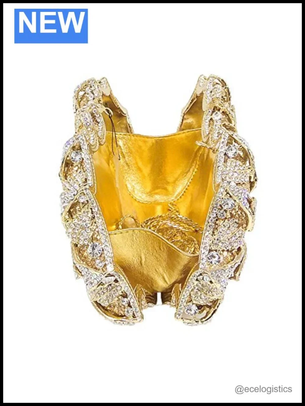 Crystal Clutch Evening Bag for Women Formal Party Rhinestone Purse Wedding Mini